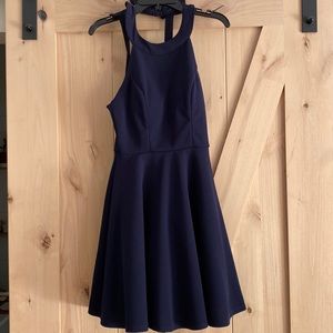 HONEY & ROSIE NAVY DRESS (XS) Homecoming